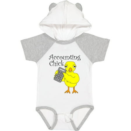 

Inktastic Accounting Chick Text Girls Baby Bodysuit