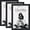 Black Oak-13x19-3 pack, variant on Oak 16x24 3 Pack Picture Frames, Wide Border Wood Frames for Photos Posters Artwork