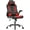 Red, variant on YRLLENSDAN Adjustable Swivel Rolling Adults Teens Gaming Chair with Headrest and Armrest, Black