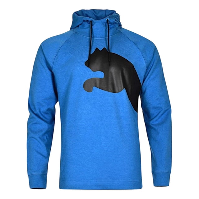 Sudadera Puma Hombre Cat Sweat Azul Hoodie Deportivo azul S