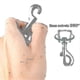 thumbnail image 2 of 20pc Snap Hooks For Dog Leash Collar Linking, Heavy Duty Swivel Clasp Eye Bolt Buckle Trigger Clip For Spring Pet Buckle, 2 of 5