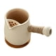thumbnail image 3 of Tetera de cerámica con posavasos, tetera de hojas sueltas con asa lateral y filtro de té Beige, 3 of 9