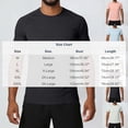 thumbnail image 2 of Generic Men's Athletic Muscle Fit T-Shirt Short Sleeve Lightweight Moisture-Wicking Performance Gym Training Tee Tops, 2 of 5