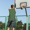 thumbnail image 5 of Xecao Broccoli 3 print basketball shirt for both men and women, a unisex basketball jersey perfect for theme parties-4X-Large, 5 of 6