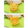 thumbnail image 6 of cpengpj 7Pcs Bear Shape Sandwich Mold Cutters Set, Bread Sandwich Shapers Maker for Kids, 6 of 9