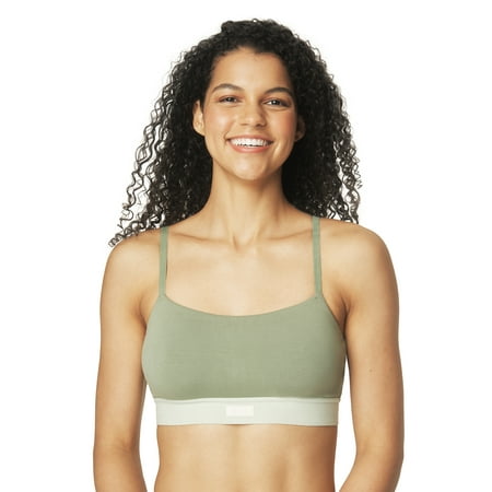 

Kindly Yours Women s Sustainable Cotton Adjustable Scoop Bralette