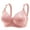 Pink, variant on Tnhcpk Push Up Bra Women's Plus-Size Thin Comfortable Breathable Cotton Bra Cover Women's Bras No Underwire Underwear Separatec Everyday Lingerie, XL