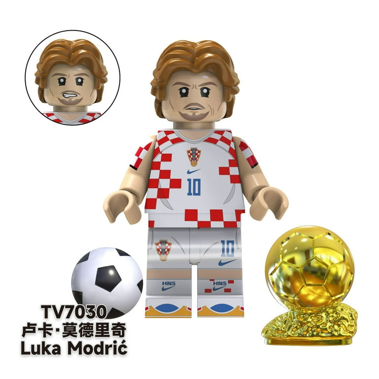 8 Pcs/Set Soccer Stars Building Block Minifigures Toys