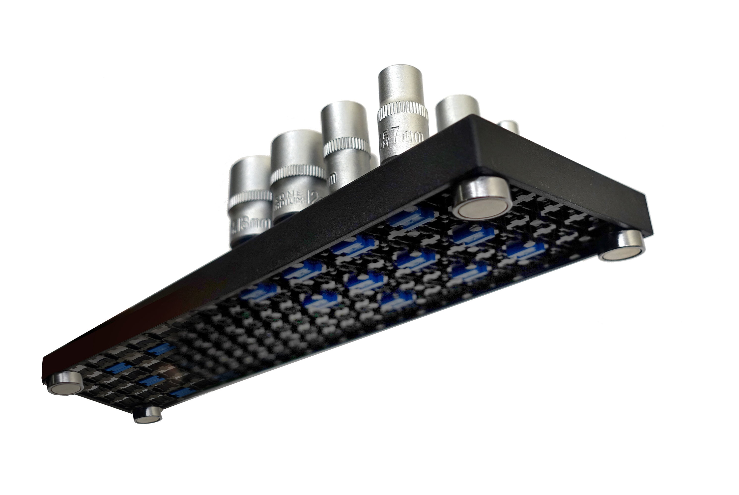 Accessories for Organizer Genie™ Pegboards |  Magnetic Feet (hold pegboards on metal drawer or wall)
