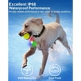 thumbnail image 6 of Two-pack rechargeable dog collar lights, clip-on for nighttime walks, waterproof LED collar with 4 modes, suitable for nighttime running, cycling, pet camping, and other activities., 6 of 8