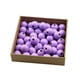 thumbnail image 1 of Kearding Kit de cuentas de con agujeros, manualidades, fabricación de joyas, dijes, juego de cuentas de 16mm, colores, bola Kits de decoración para fiestas Violeta, 1 of 6