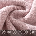 thumbnail image 4 of LWVITH 29x13 Inches Soft Absorbent Cotton Dish Towel Kitchen Towel Face Towel Hand Towel for Bathroom Kitchen Cleaning Wiping Sweat Multi Color Options Blue Pink White Coffee, 4 of 6