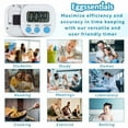 thumbnail image 5 of Kitchen Timers for Cooking and Baking with Big Digital Numbers and Loud Alarm Used in Cooking,Classroom,and Office., 5 of 8