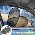 thumbnail image 4 of Parasol para ventana de coche, accesorios de protección solar ajustables para ventana lateral de coche, ventosa, 4 of 9