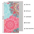 thumbnail image 2 of Novforth Microfiber Sand Free Beach Towel，72"x36"Oversized Lightweight Microfiber Super Absorbent Quick Fast Dry ，Outdoor Travel Swim Towel for Adults Women Men - Mandala, 2 of 9