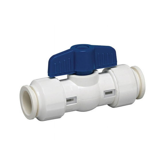 Homewerks 117-8-34-34B 0.75 in. Push Fit PVC Ball Valve