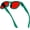 Green-r100, variant on Night Sleep Glasses for Women and Men with Red Lens, Blue and Green Light Blocking Eyeglasses for Optimized Sleep