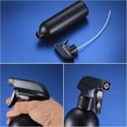 thumbnail image 4 of 500ml spray bottle, pressure sprayer, empty spray pump bottle, nebulizer spray bottle, (3-pack, black), 4 of 5