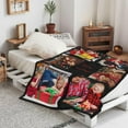 thumbnail image 4 of Personalised Blanket, Custom Blanket with Photos Text.Custom Blanket with 1-11 Photo Collages.Father, Mom, Lover, Kids, Friends, Birthday, Christmas - Personalised Gifts for Women Men,75x100cm, 4 of 5