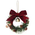 thumbnail image 3 of Festive Seasonal Wreath for Front Door Celebration Greenery Arrangement for Home, 3 of 6