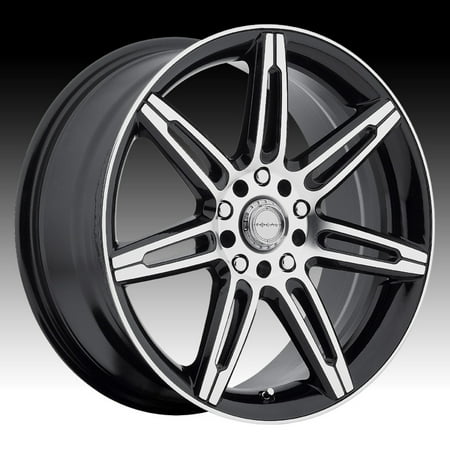 - Focal 430 F07 Machined Black 16x7 5x100 / 5x4.5 40mm (430-6718BK+40)