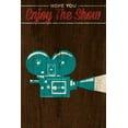 thumbnail image 2 of SD Graphics Studio 11x14 White Modern Wood Framed Museum Art Print Titled - Enjoy the Show-Camera, 2 of 4