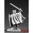 thumbnail image 3 of Reaper Miniatures Knight Templar #02119 Dark Heaven Legends Unpainted Metal, 3 of 3