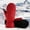Red, variant on Heated Gloves for Men Women SPOOTYYO Thickened Warm Gloves For Riding Outdoor Ski Gloves Heating Gloves
