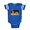 Royal Blue, variant on CafePress - Alsatian German Shepherd - Cute Infant Baby Football Bodysuit