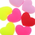 thumbnail image 3 of OULII 6Pcs Tennis Racquet Dampeners Cute Heart Shaped Silicone Red Heart for Adults and All Levels Players, 3 of 8