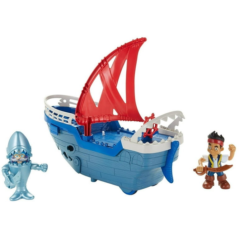 The Neverland Pirate Ship Jake Fisher Price Imaginext Jake &The