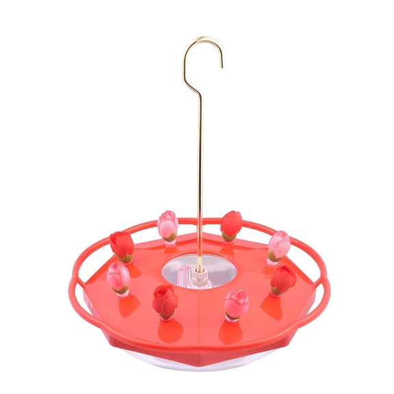 ACDANC Hanging Bird Feeder,Outside Hanging Bird Feeder Tray,Bird Feeder Hanging for Garden Yard,Hummingbird Feeders for Outdoors Hanging,Metal Decks Mounted Bowl Bird Bath for Railing Patio
