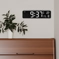 thumbnail image 5 of Athan Clock For Prayer With Sound Kitchen Wall Clock Large Led Digital Wall Clock Temperature Date Day Display Usb Remote Control, 5 of 6
