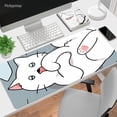 thumbnail image 2 of Alfombrilla de ratón grande de Anime para teclado de Gaming, alfombrilla grande para ratón de ordenador, Xxl, 900x400, Gato Kawaii, Alfombra de escritorio para estudiantes, accesorios LIUWENJING unisex, 2 of 2