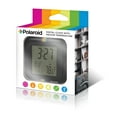 Polaroid Black Desktop Digital Clock with 12/24 Hour Display, Indoor