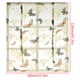 thumbnail image 3 of Xihbxyly Cortina con Varilla Elevable, Elegante Diseño Floral Transparente, Decoración Elegante para Ventanas y Puertas, Poliéster Suave, Versátil para El Hogar y La Oficina, Medidas 60 X 120 Cm o 80, 3 of 5