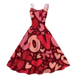 valentine's day a-line dress A-Line Midi Dress with Ruched Detail – Gretachic main image 0