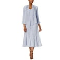 thumbnail image 1 of R&M Richards Women's Beaded Jacket Dress - Mother of the Bride Dresses, 1 of 2