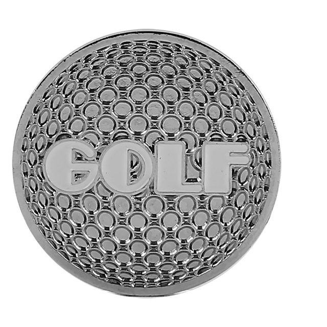 Divot Tool, Herramienta de reparación de Divot de de Metal portátil Que Pone la bifurcación Verde con el Marcador de la Pelota de Amonsee No