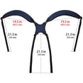thumbnail image 1 of Double Shoulder Golf Bag Strap Easy Lightweight Padded Adjustable Reusable Backpack Carrying Bags Thick Comfortable Straps Sports Replaceable Blue, 1 of 9