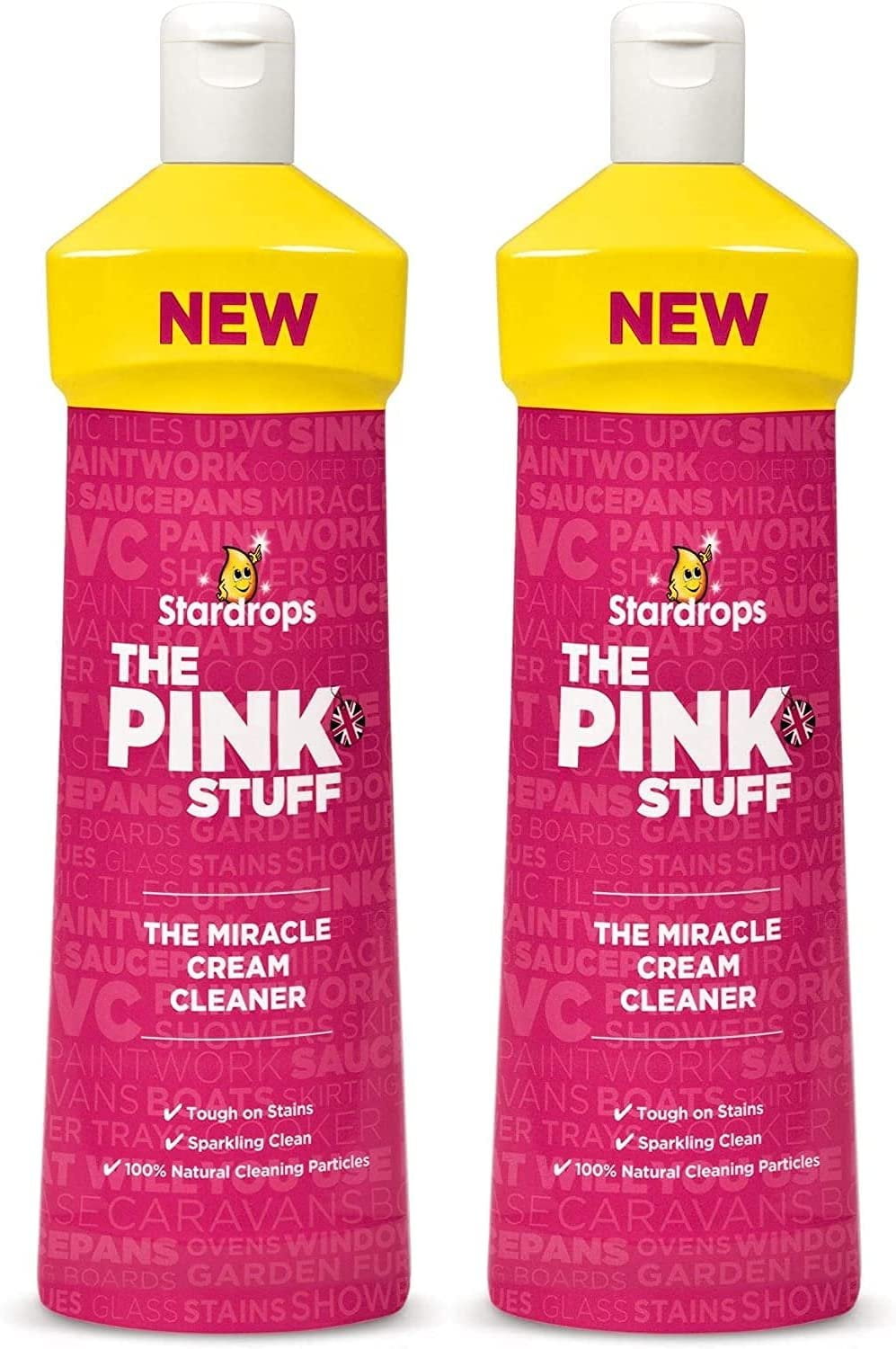 The Pink Stuff 2 Pack The Miracle Paste All Purpose Cleaner 500g