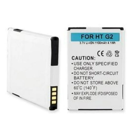 Batteries N Accessories BNA-WB-BLI-1205-1 Cell Phone Battery - Li-Ion, 3.7V, 1100 mAh, Ultra High Capacity Battery - Replacement for HTC G2 Vision Battery