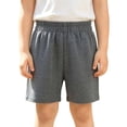 thumbnail image 2 of Yourumao Boys Bermuda Shorts Elastic Waist Loose Fit Shorts for Going Out Solid Basic Summer Casual Wear Bottoms with Pockets 2-13Years, 2 of 7