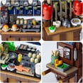 thumbnail image 4 of Hweilai Kit de Mini Blocs Street View (951 Pcs) - Chariot, Cadeau pour Adultes, Garçons, Filles 6+, Non Compatible avec Lego, 4 of 5