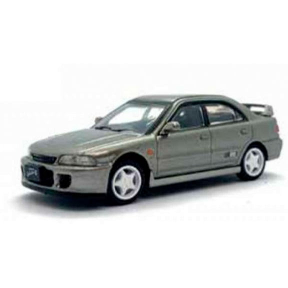 Mitsubishi Lancer Evolution II (RHD) 1:64 scale Diecast Model Car in Silver by BM Creations