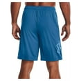 thumbnail image 2 of Under Armour mens Tech Graphic Shorts , Electric Blue (428)/Graphite Blue , X-Large, 2 of 2