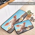 thumbnail image 6 of Dreamtimes Cute Pig Kitchen Rugs Set of 2, Waterproof Non-Slip Large Floor Mat Anti Fatigue Standing Mat for Office, Sink, Kitchen, Bedroom, Bathroom, Laundry, 6 of 7
