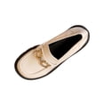 thumbnail image 2 of Bkhluea Women Metal Buckle Platform Loafers Slip On Comfortable Footwear For Office Work Daily Casual Outdoor Activities, 2 of 7