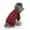 Black,Red, variant on Xinhuaya Pet Soft Plaids Winter Warm Dog Jumpsuits Comfortable Lovely Pajamas Dog Jumpsuits