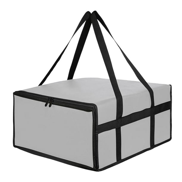 Bolsa térmica para comida y pizza con aislamiento interior y asa de transporte reforzada. 50 cm x 50 cm x 35 cm